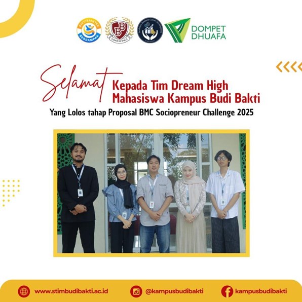 stimbudibaktidreamhighlolos30besarjudul dompet dhuafa