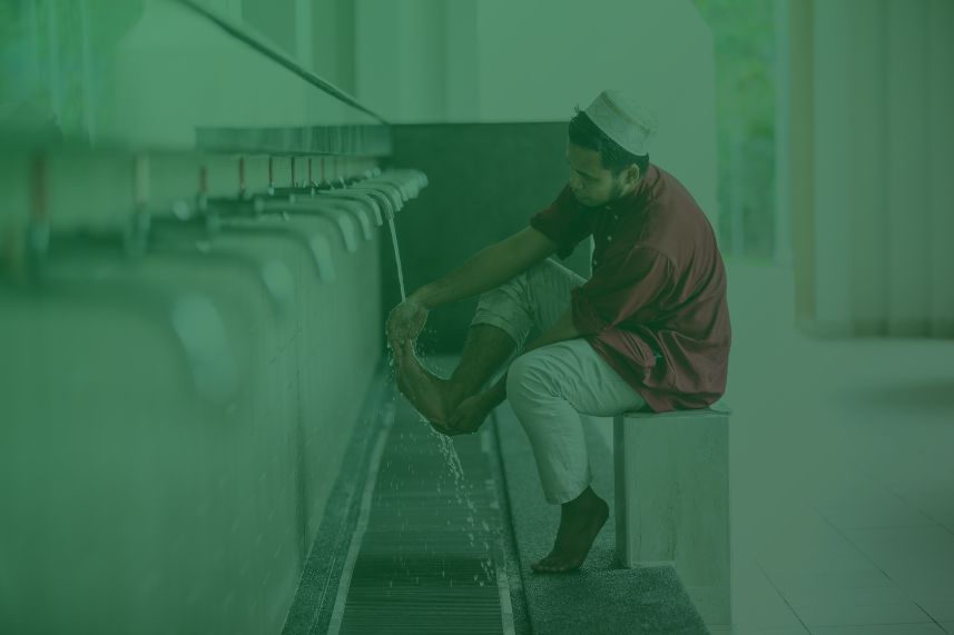 doa wudhu dompet dhuafa