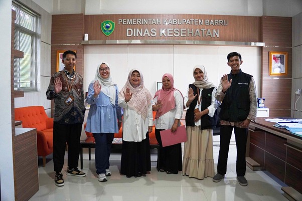 implementasi zakat dari humia trust3 dompet dhuafa Audiensi Tim LKC Dompet Dhuafa Sulawesi Selatan ke Dinas Kesehatan Kabupaten Barru.