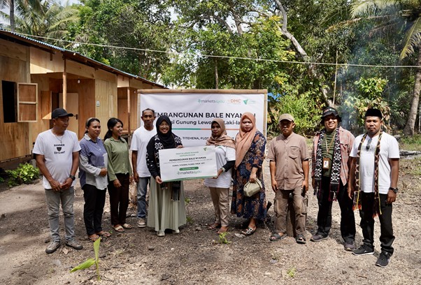 bale nyaman untuk penyintas erupsi gunung lewotobi lakilaki14 dompet dhuafa