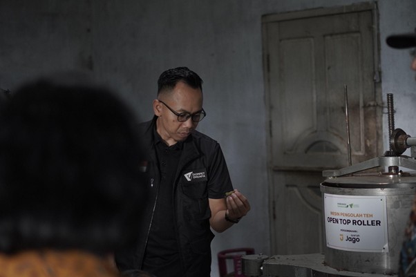 bantuan mesin produksi teh bedana3 dompet dhuafa