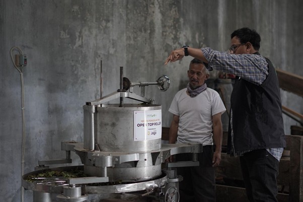 bantuan mesin produksi teh bedana5 dompet dhuafa
