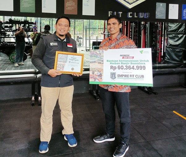 empire fit club peduli sumatera1 dompet dhuafa