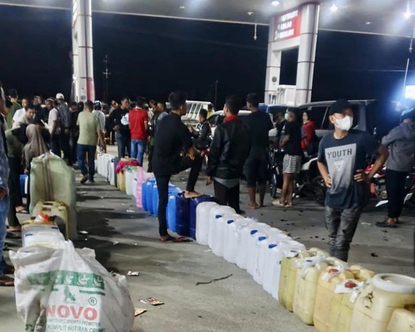 langka bbm di aceh pasca banjir bandang dompet dhuafa