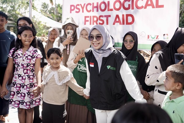 respons bencana bersama ria ricis1 dompet dhuafa