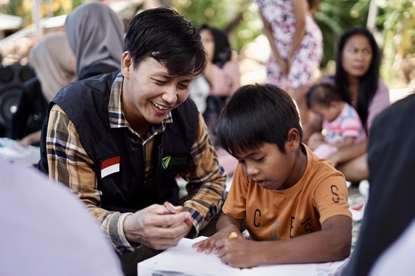respons bencana bersama ria ricis10 dompet dhuafa