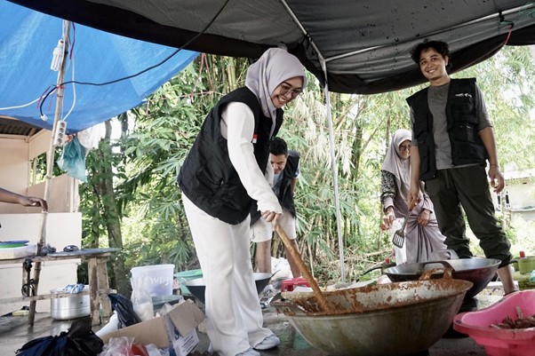 respons bencana bersama ria ricis5 dompet dhuafa