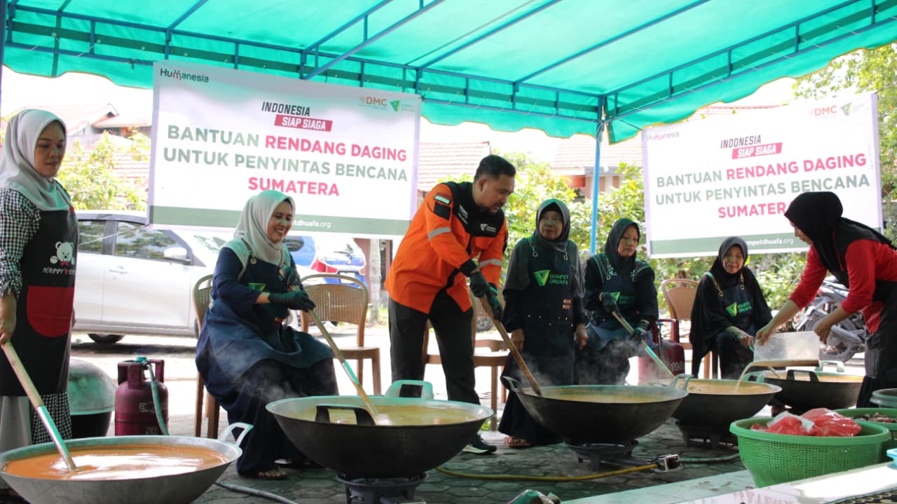 rendang untuk aceh2 dompet dhuafa
