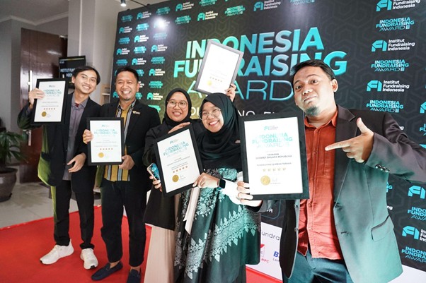 indonesia fundraising award 20261 dompet dhuafa Dompet Dhuafa mendapatkan penghargaan pada ajang IFA 2025.
