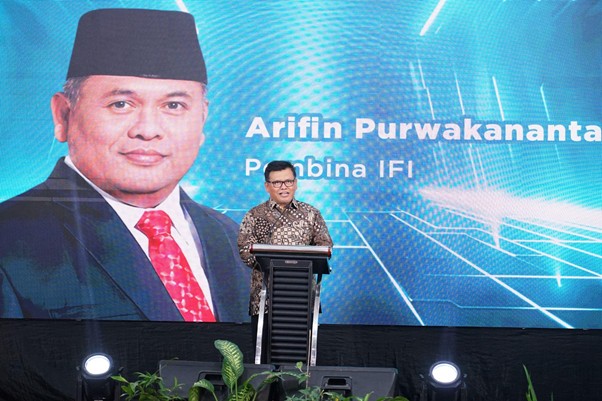 indonesia fundraising award 20265 dompet dhuafa Sambutan oleh Pembina IFI, Arifin Purwakananta.