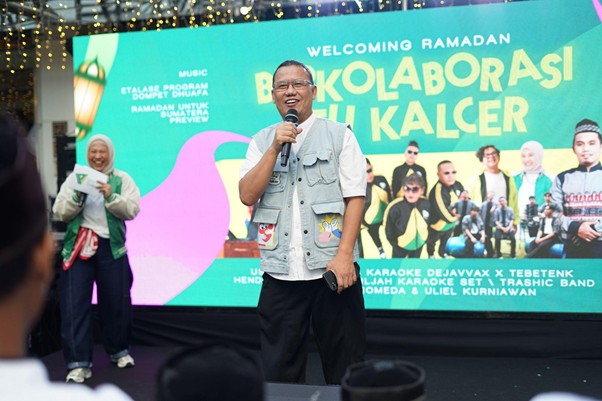 tarhib ramadan 2026 semangat kolaborasi dan budaya berzakat4 dompet dhuafa Sambutan oleh Ketua Pengurus Dompet Dhuafa, Ahmad Juwaini.