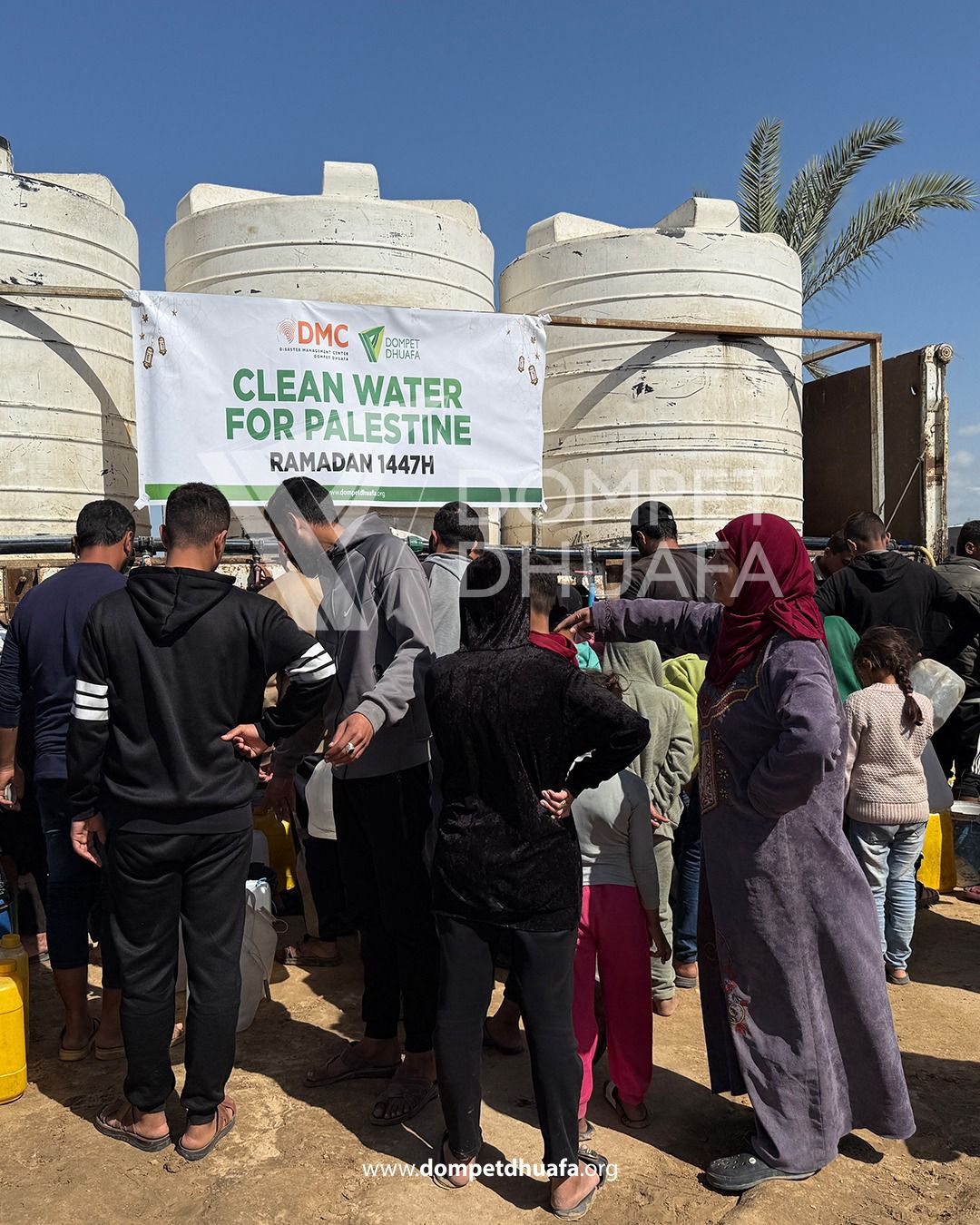 clean water for palestine 5 dompet dhuafa