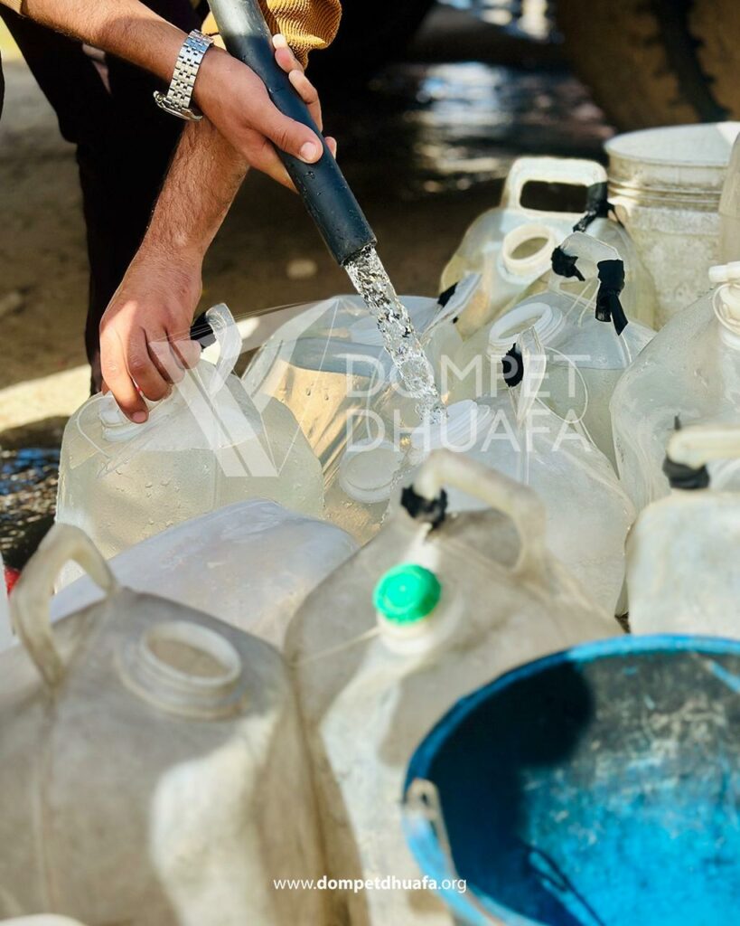 clean water for palestine 6 dompet dhuafa