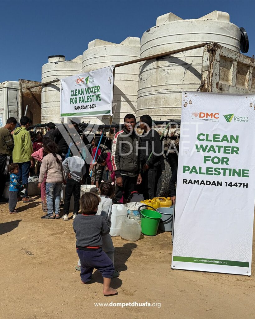 clean water for palestine 7 dompet dhuafa