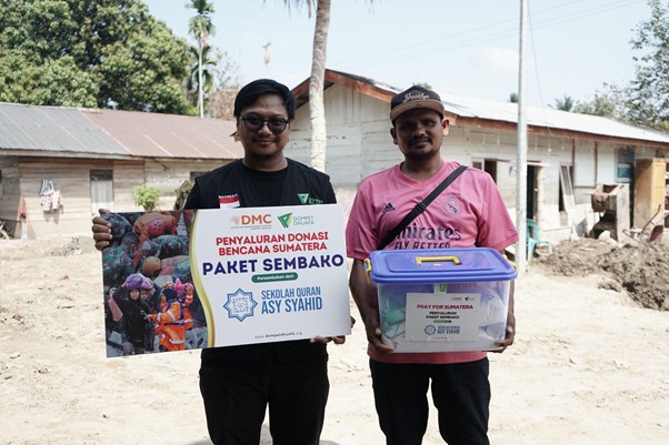 paket sembako sekolah quran asy syahid untuk penyintas bencana9 dompet dhuafa