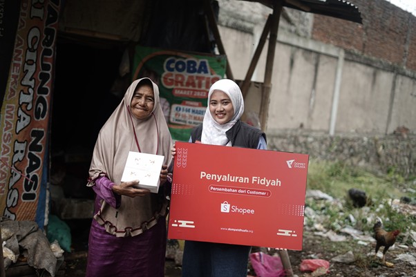 penyaluran fidyah dari shopee14 dompet dhuafa