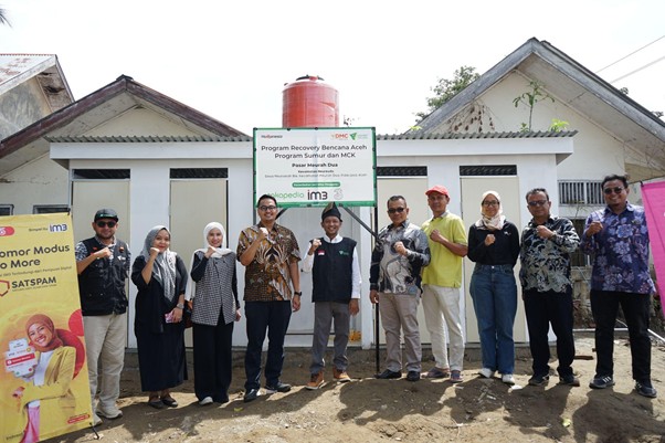 pembangunan sumur bor di aceh4 dompet dhuafa Peresmian penyaluran program Sumur Bor dan MCK di Meurah Dua, Kec. Meureudu, Kab. Pidie Jaya, pada Kamis (12/02/2026).