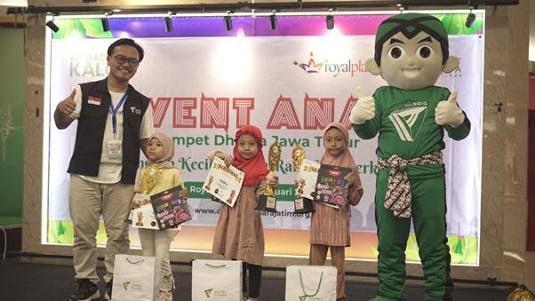 anakanak sambut ramadan berkah1 dompet dhuafa EVENT ANAK bertema: Langkah Kecil Menuju Ramadan Berkah di Lt. UG Royal Plaza, Ahad (15/02/2026).