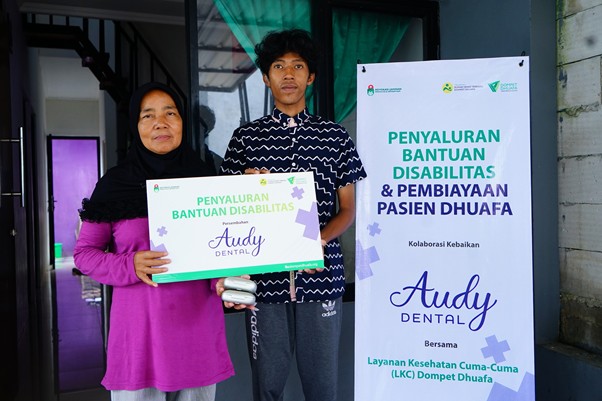 bantuanuntukdisabilitasdariaudydental1 dompet dhuafa