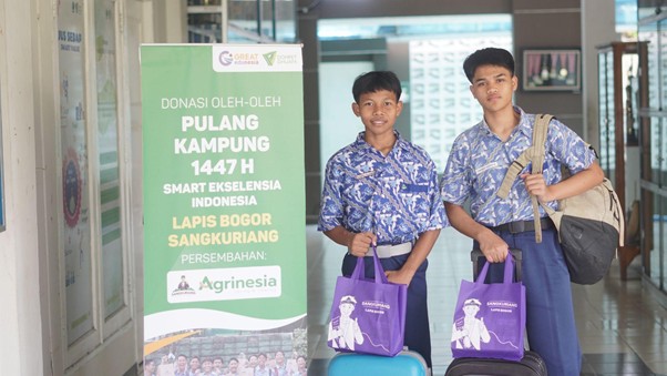 oleholeh mudik dari agrinesia 2 dompet dhuafa