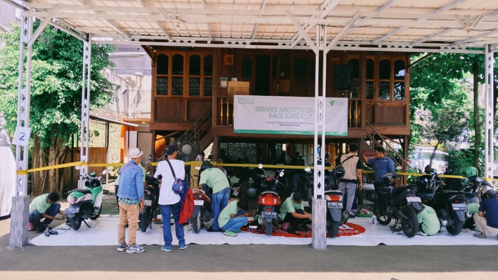 servis motor jurnalis 3 dompet dhuafa
