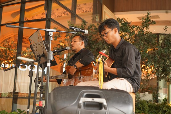 Nasyid performance dari tim BXc Mall.