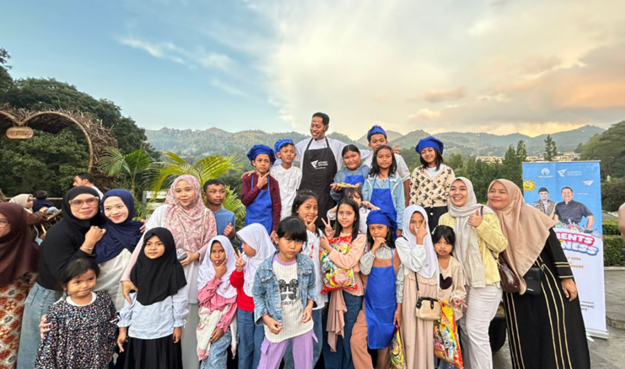 hotel ariandri puncak 3 dompet dhuafa Kegiatan Cooking class bersama Chef Ocit.
