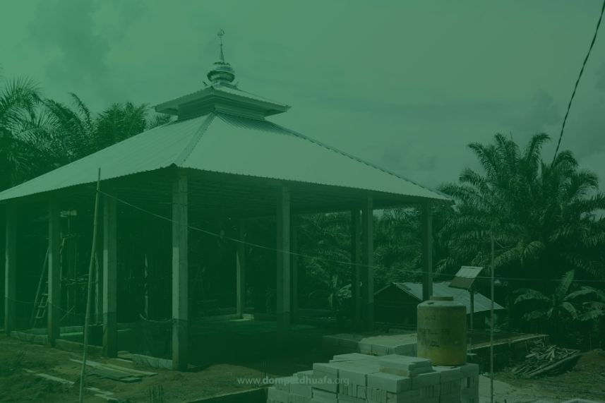wakaf masjid kalimantan dompet dhuafa
